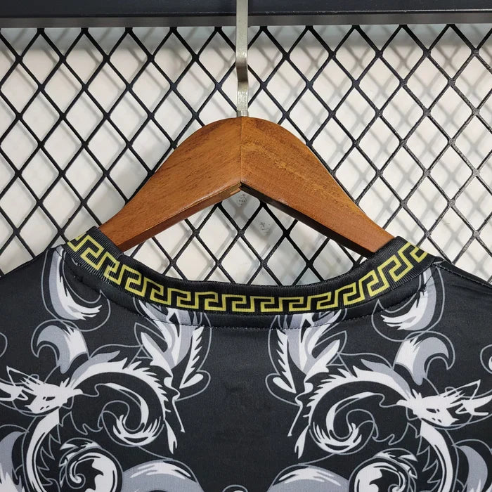 Italy "Versace" Black Limited Jersey