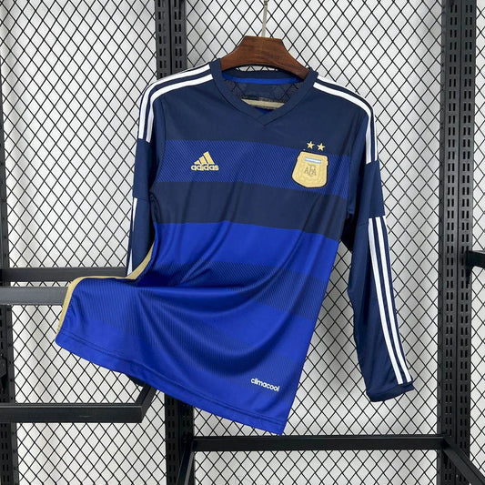 Maillot rétro extérieur manches longues Argentine 2014