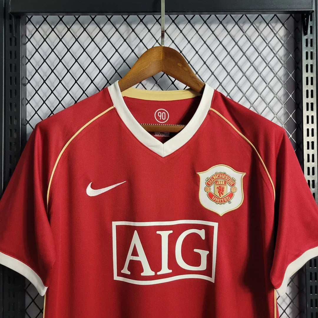 2006/2007 Retrò Manchester United Home