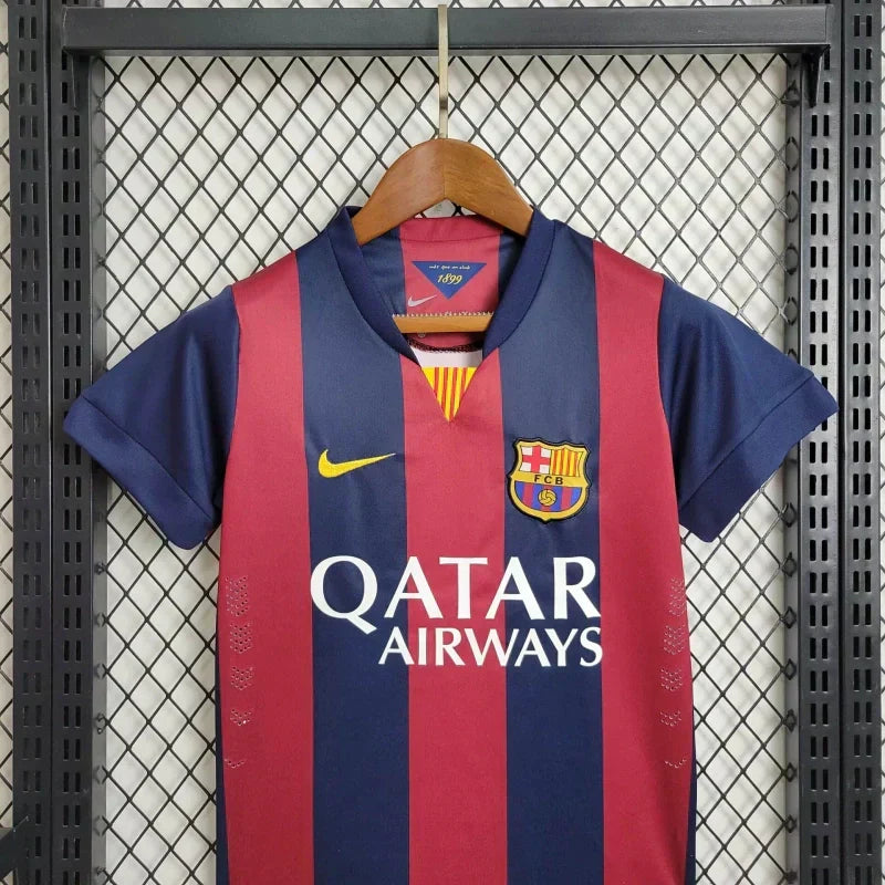 2014/2015 Retro Barcelona Home Jersey Kids SIze