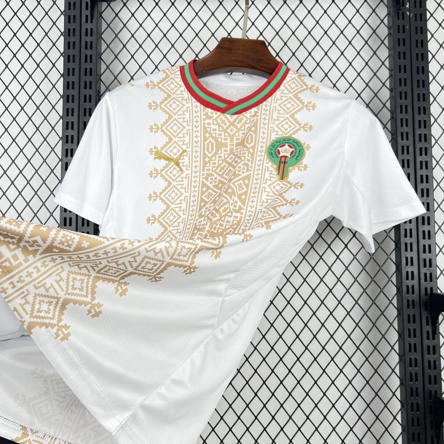 Maglia Versione Tifoso della Nazionale Marocchina da Trasferta per i Mondiali 2026