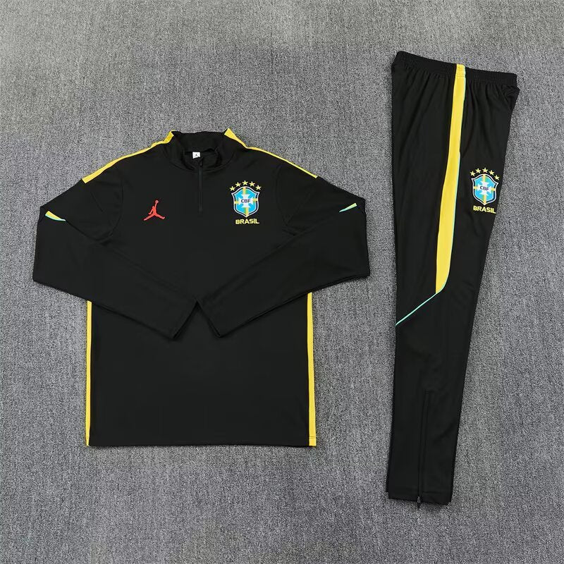 Tuta Brasile Nera x Gialla 2026/2027