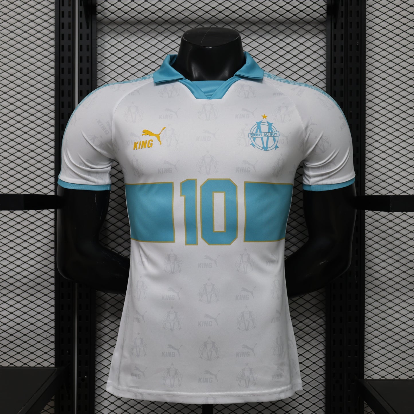 Maillot Rétro Limité Marseille 10 2026/2027