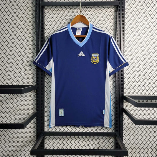 Maglia Argentina Trasferta 1998 Retrò