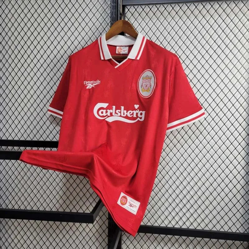 Maillot Rétro Domicile Liverpool 1996-1997