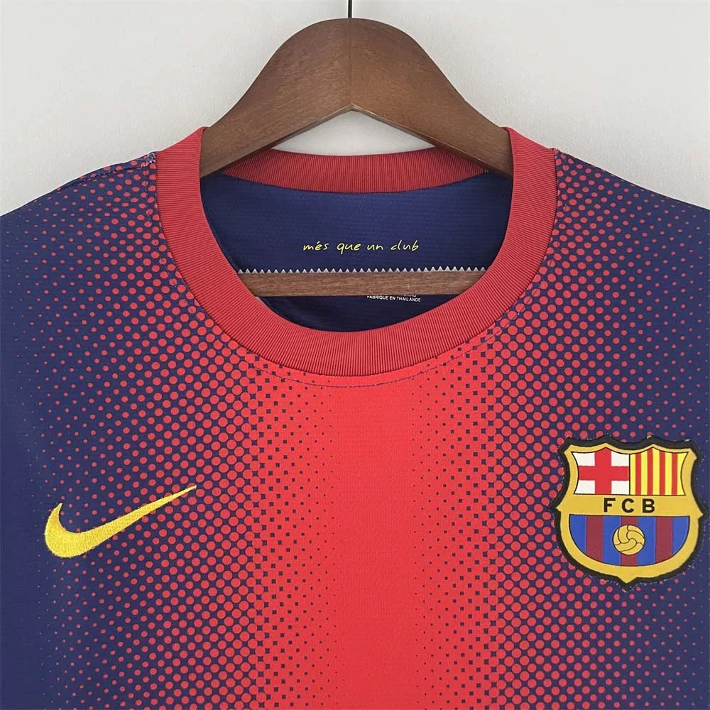 Maglia retrò Barcellona Home 2012-2013 a manica lunga