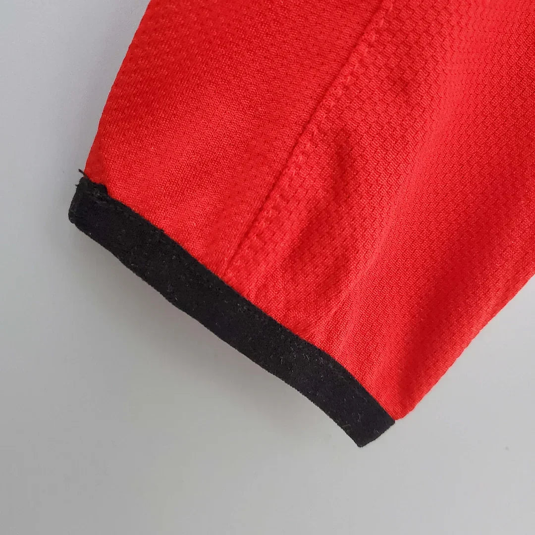 Maillot rétro Manchester United domicile manches longues 2004/2006