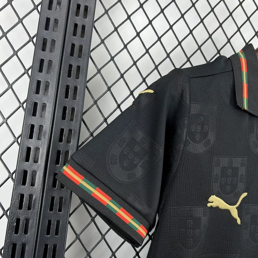 Portogallo "Pantera Nera" Maglia Edizione Limitata Taglia Bambino