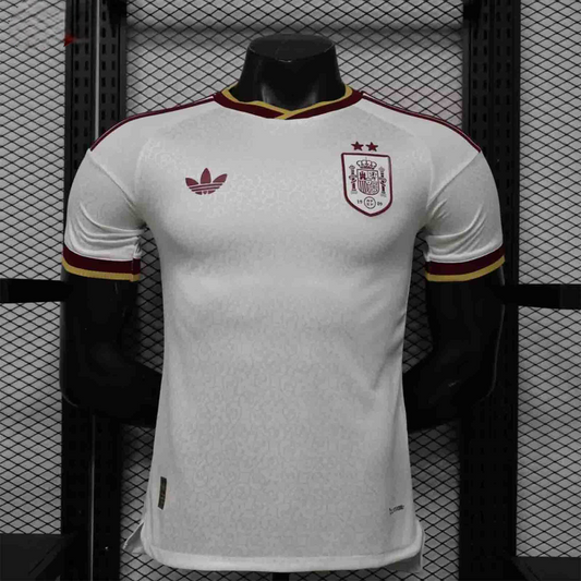 Maillot Version Joueur Espagne 2026 2 Étoiles Coupe du Monde