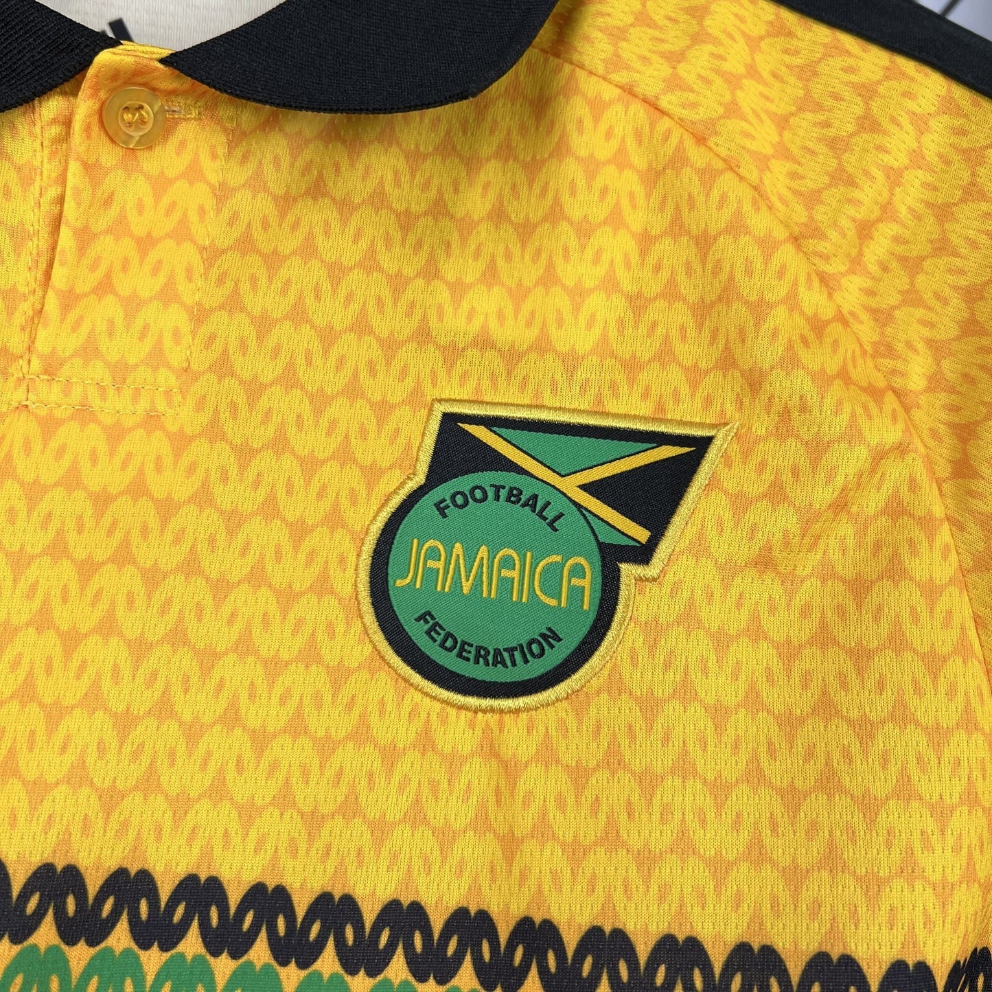 Maillot domicile Coupe du Monde 2026 Jamaïque x Bob Marley version supporter