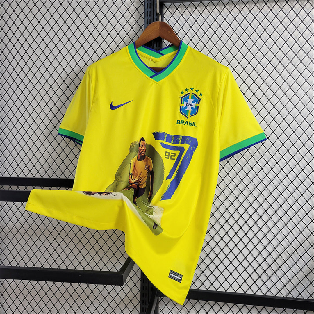 Maillot Commémoratif Limité Pelé Brésil
