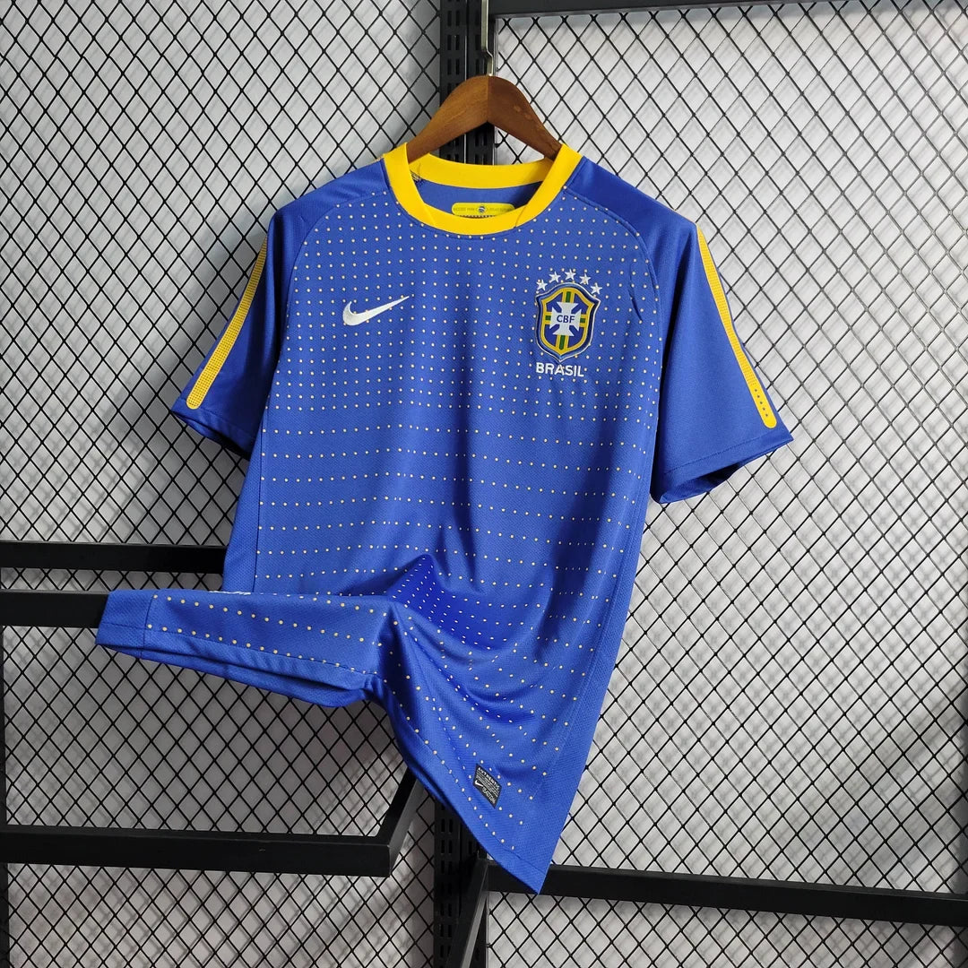2010 Retro Brazil Away Jersey