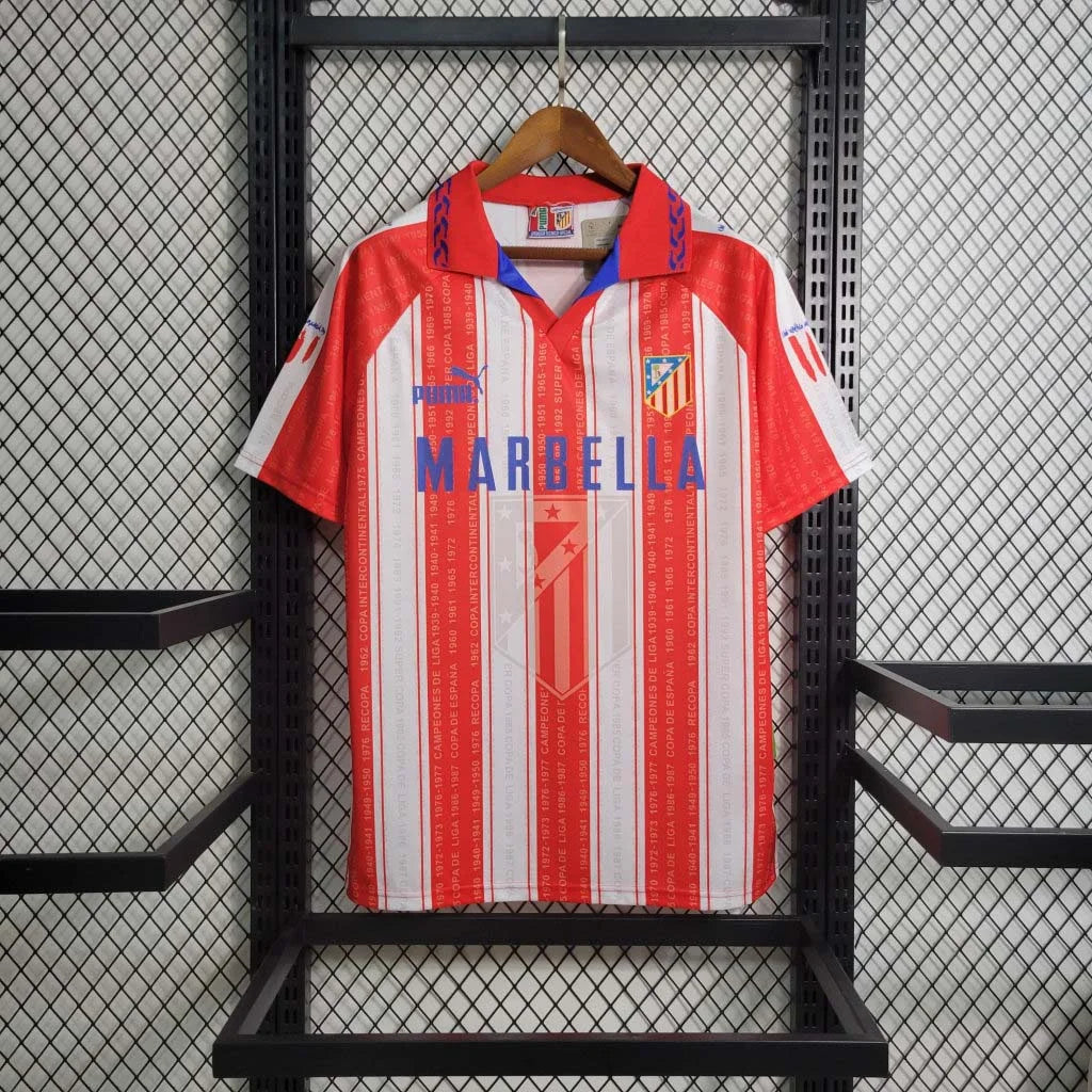 Maillot Rétro Domicile Atletico Madrid 1994-1995