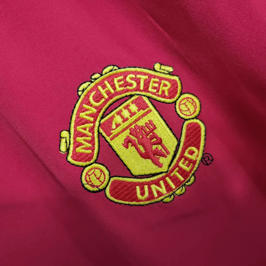Maillot Manches Longues Rétro Domicile Manchester United 2002/2004