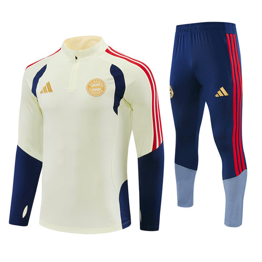 Survêtement beige et bleu du Bayern Munich 2026/2027
