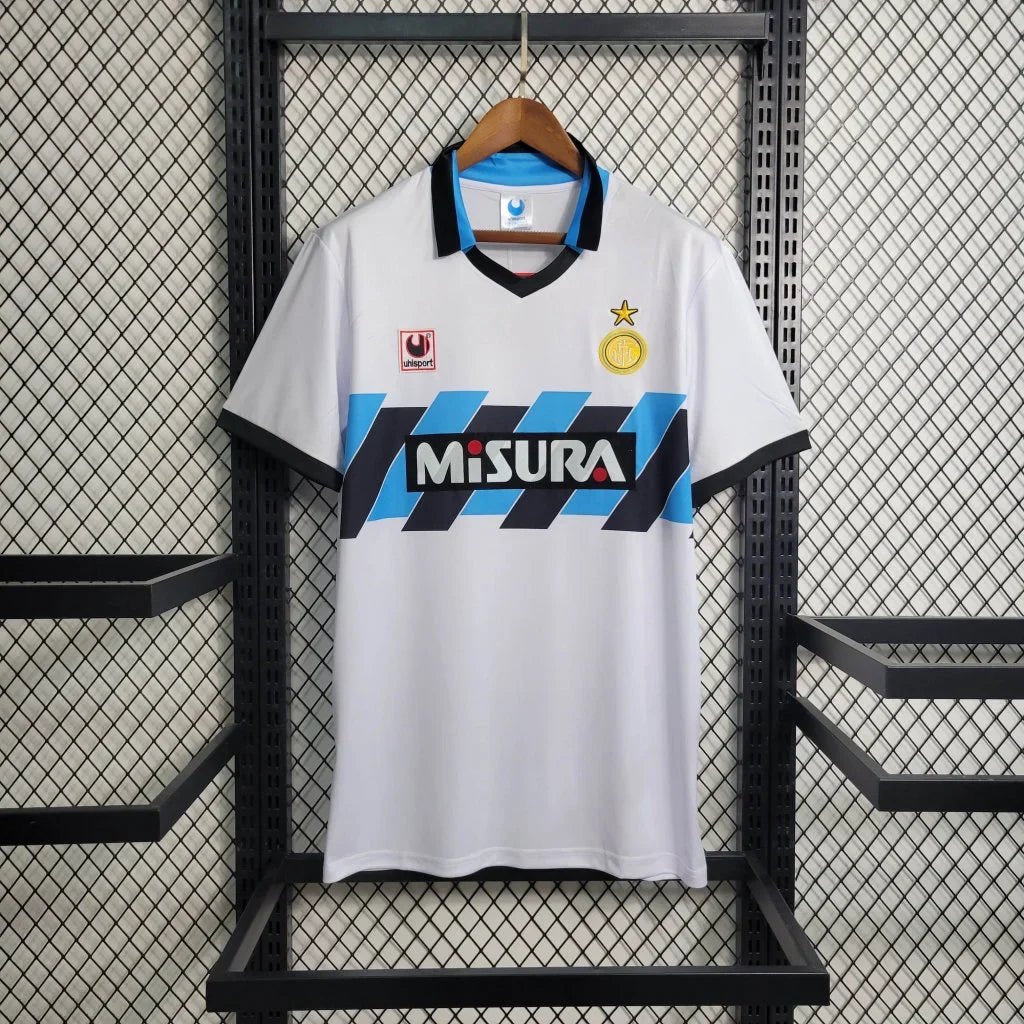 1990-1991 Retro Inter Milan Away Jersey