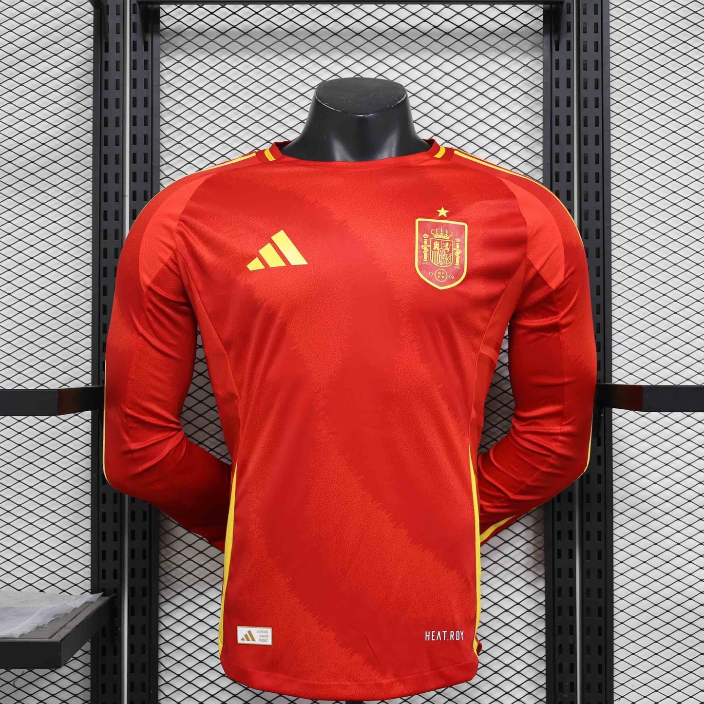 Maglia a maniche lunghe Spagna Home 2024