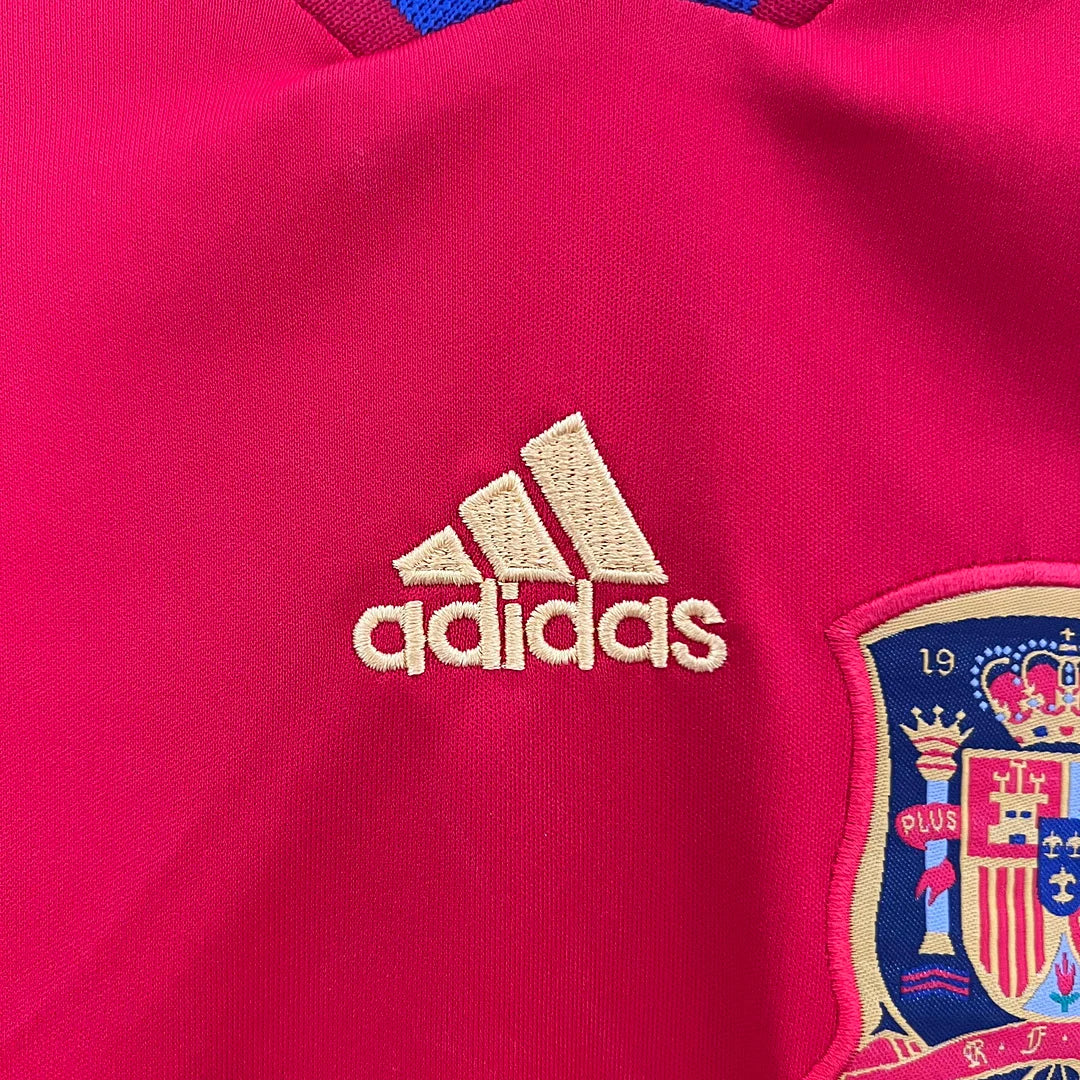 Maillot Domicile Espagne Rétro 2010 Taille Enfant