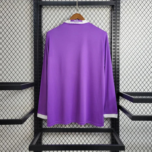 Maillot extérieur Rétro Real Madrid 2016-2017 Manches Longues