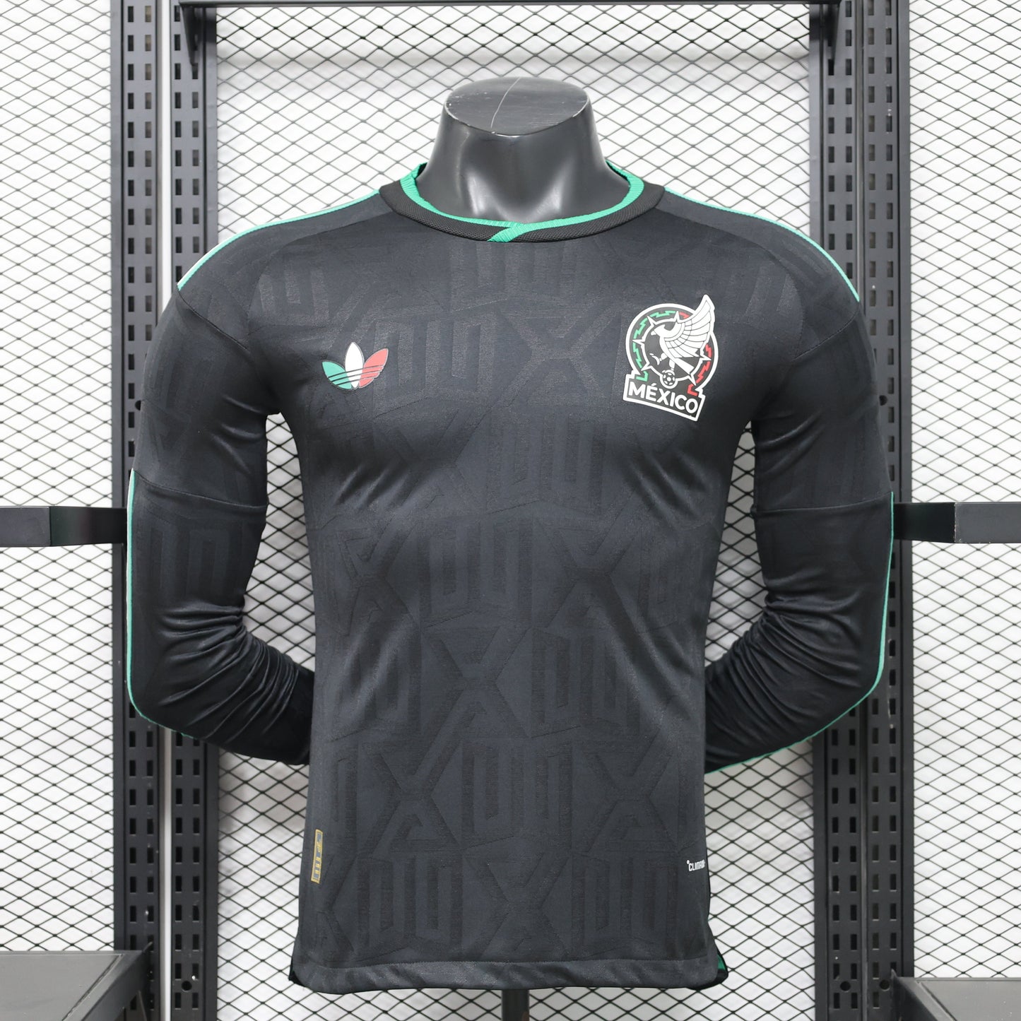 Divisa da gara a maniche lunghe "Player Version" Messico 2026 per la terza maglia della Coppa del Mondo