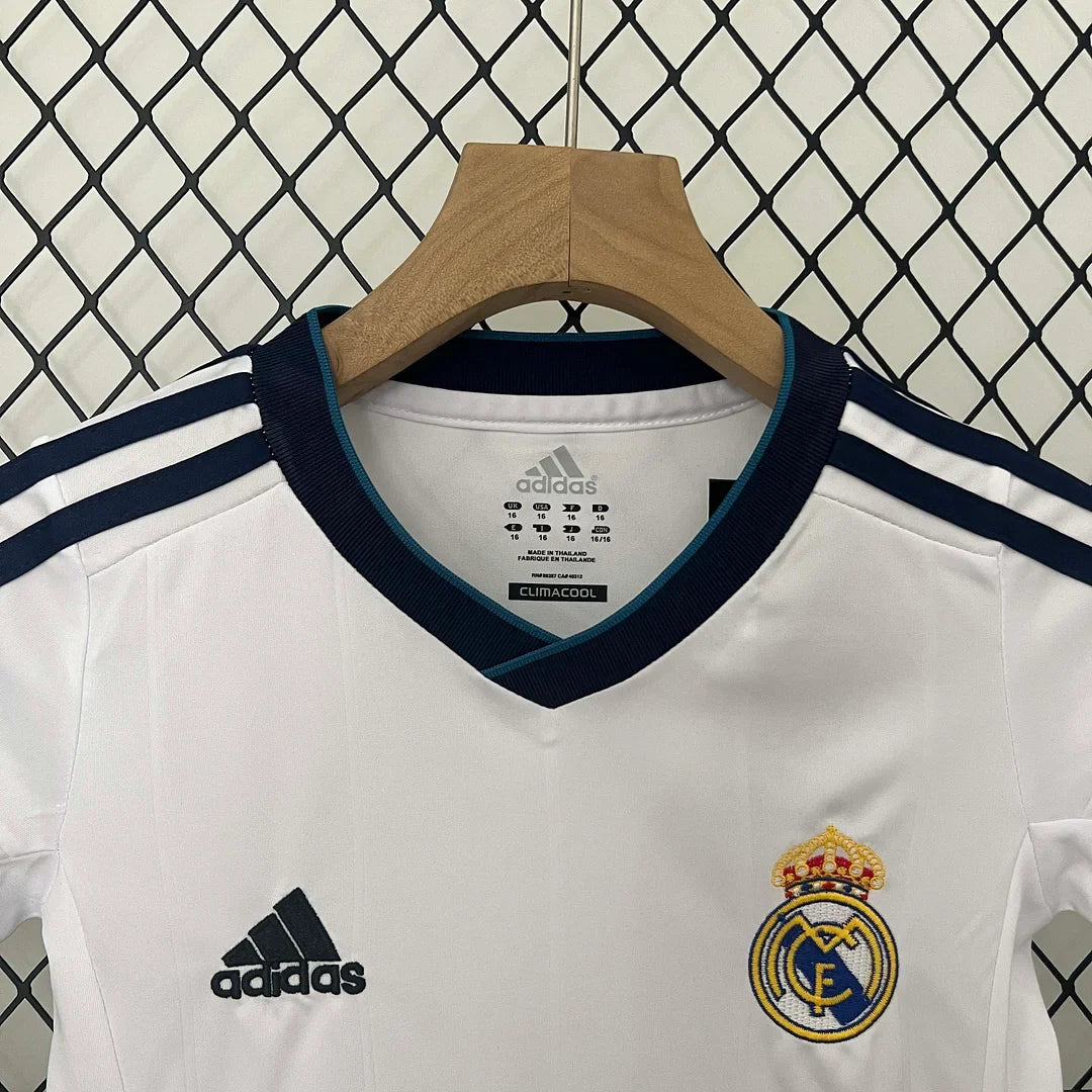Divisa Casa Real Madrid 2012/2013 per Bambini (Modello Retrò)