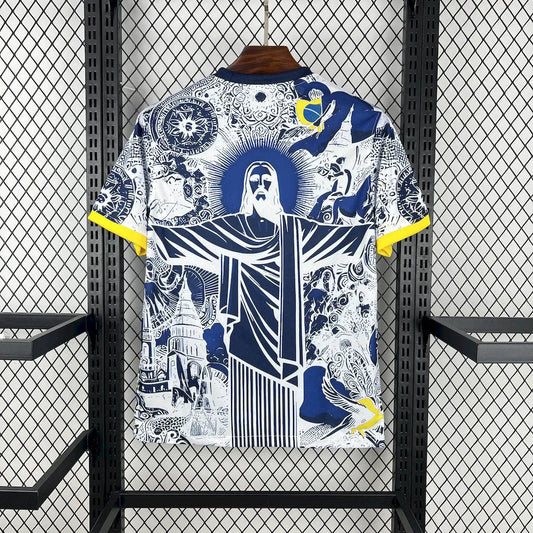 Maillot bleu limité "Jesus" du Brésil