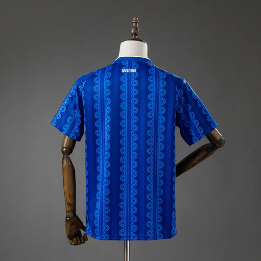 Maillot Extérieur Suède Coupe du Monde 2026 Version Fan