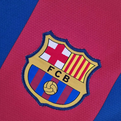 Maglia retrò FC Barcelona Home 2010-2011 a maniche lunghe