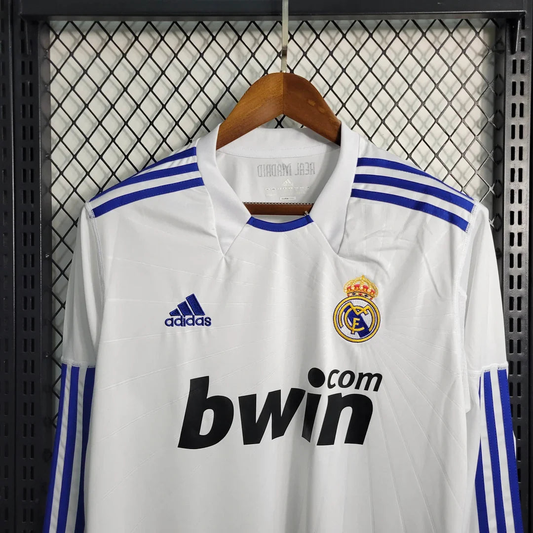 2010/2011 Retro Real Madrid Home Jersey Long Sleeve