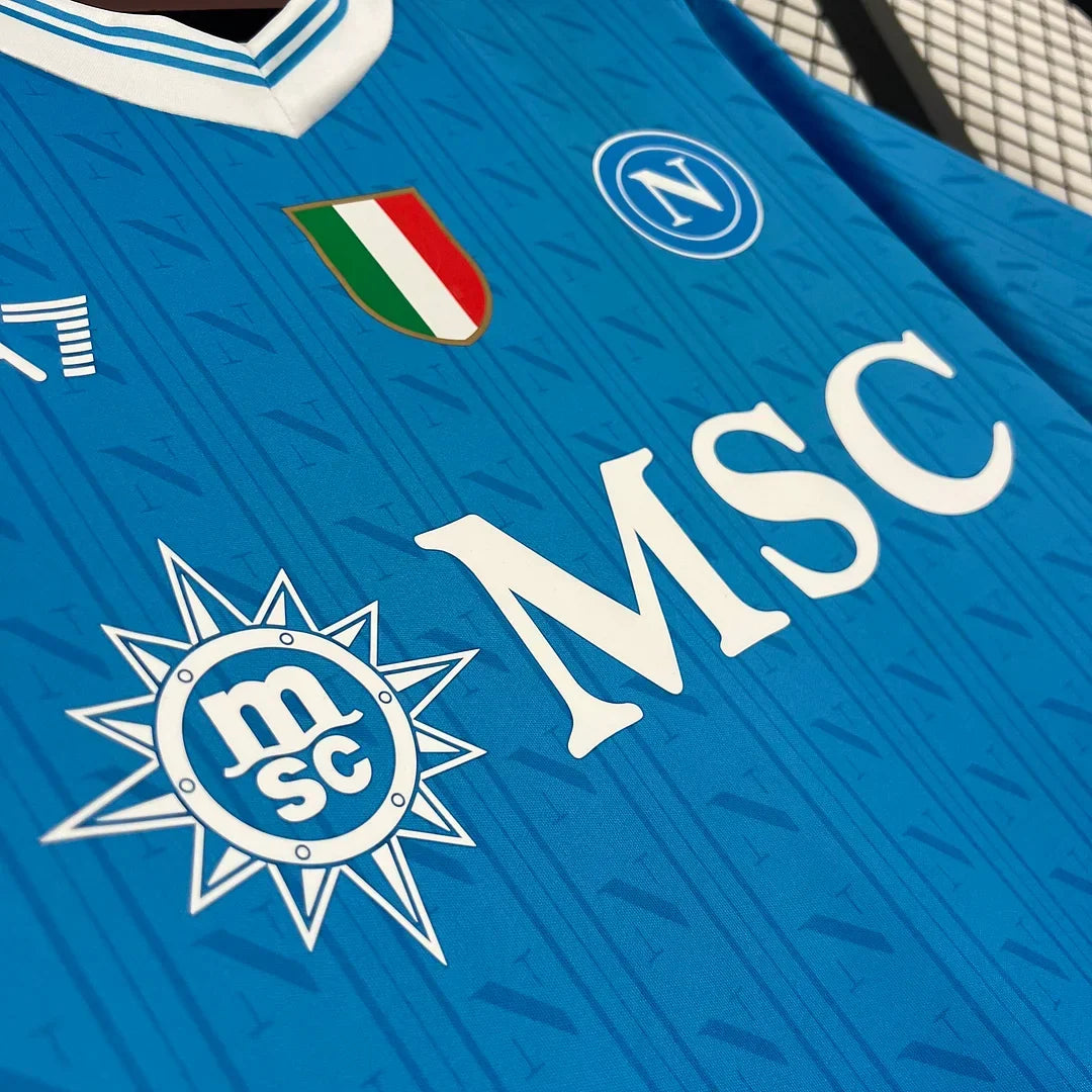 Divisa casalinga del Napoli 2025/2026