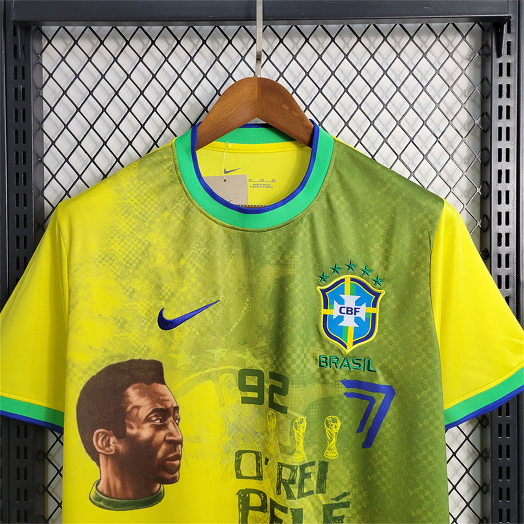 Maillot commémoratif Pelé du Brésil en édition limitée