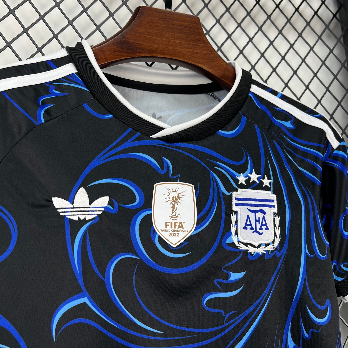 Maillot de foot Argentine Extérieur Coupe du Monde 2026 Taille Enfant