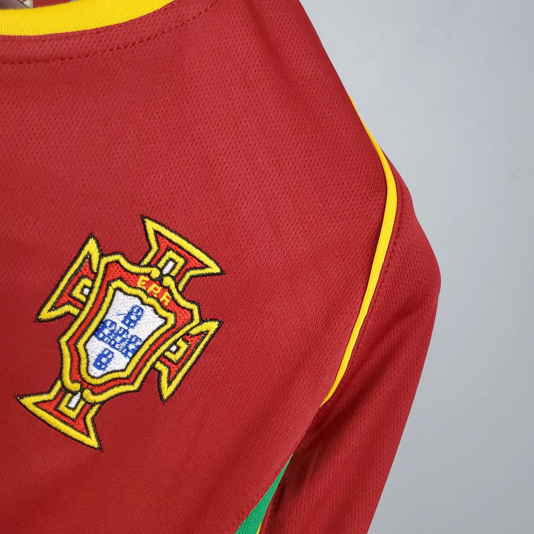 2002 Retro Portugal Home Jersey
