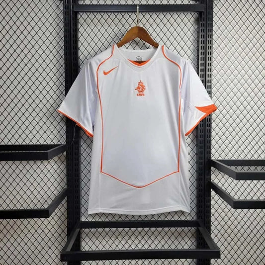 Maglia da trasferta Paesi Bassi retro 2004