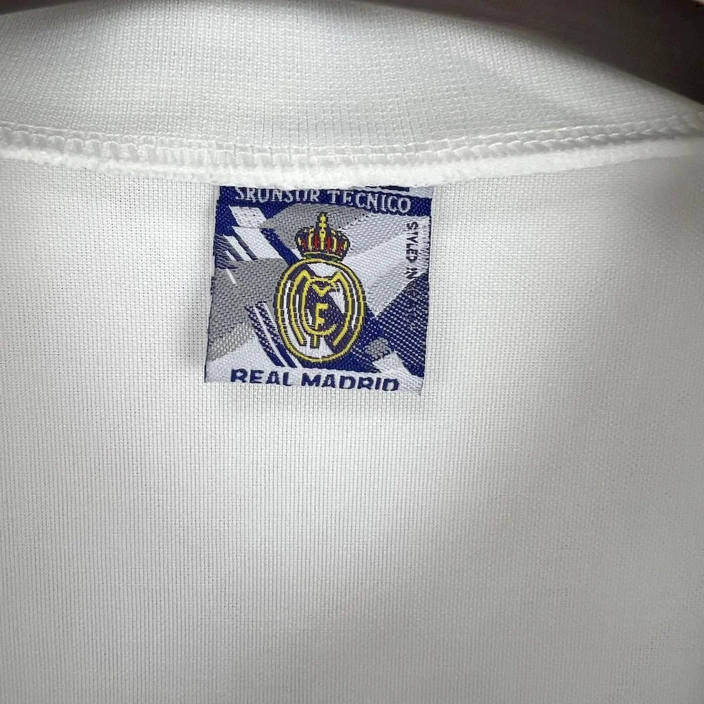 1996/1997 Retro Real Madrid Home Jersey