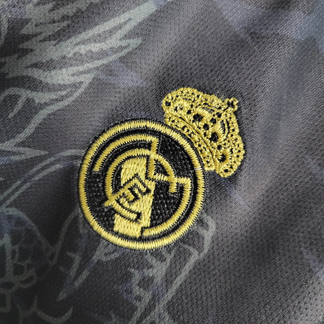 Maillot Real Madrid "Dragón Negro" Édition Limitée Taille Enfant