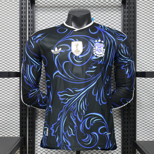 2026 Argentina Away World Cup Kit Long Sleeve Player Version