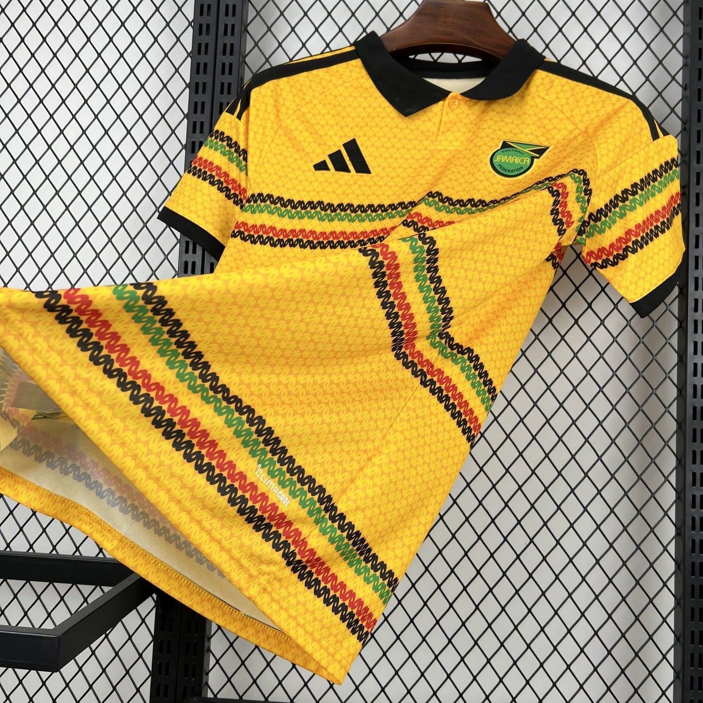 Maillot domicile Coupe du Monde 2026 Jamaïque x Bob Marley version supporter