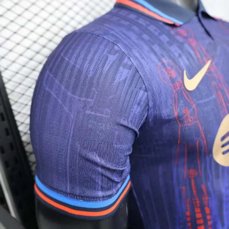 Maillot en édition limitée du FC Barcelone « Spotify Stripes »