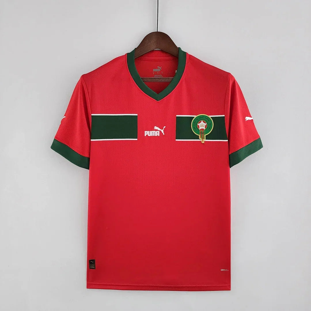 Maillot domicile Maroc Coupe du Monde de la FIFA 2022
