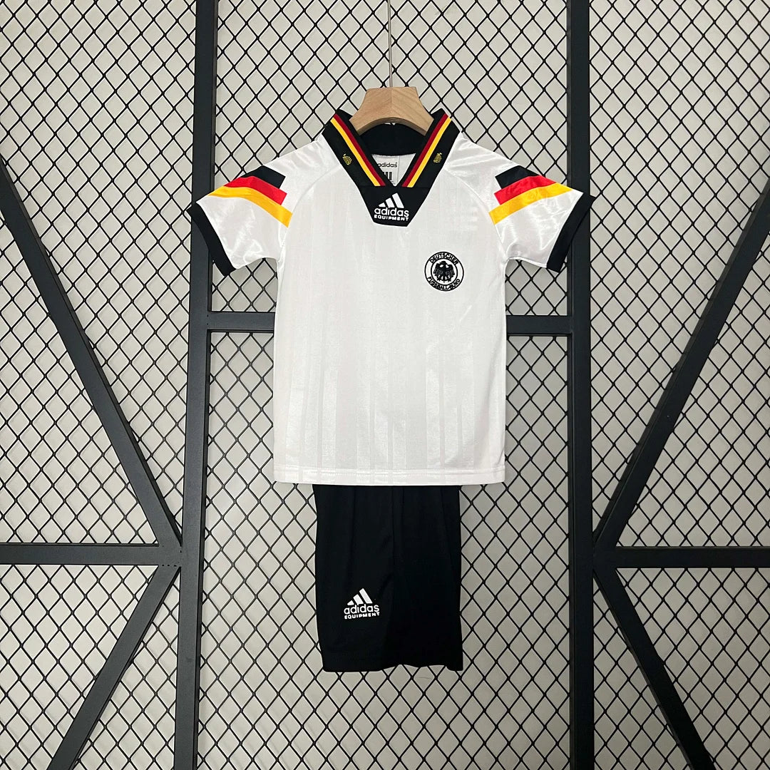 Maillot Domicile Rétro Allemagne 1992 Taille Enfant