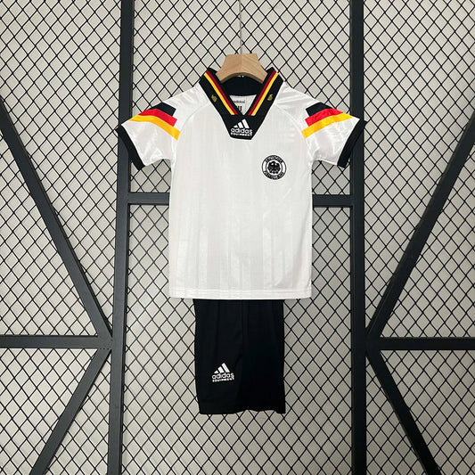 Maglia da calcio Germania Home Retro 1992 Taglia Bambino