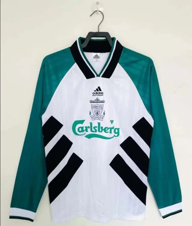 Maillot rétro manches longues extérieur Liverpool 1993/1995