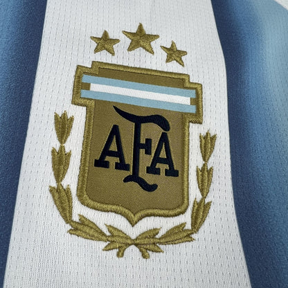 Maillot Domicile Argentine Coupe du Monde 2026 Version Fan
