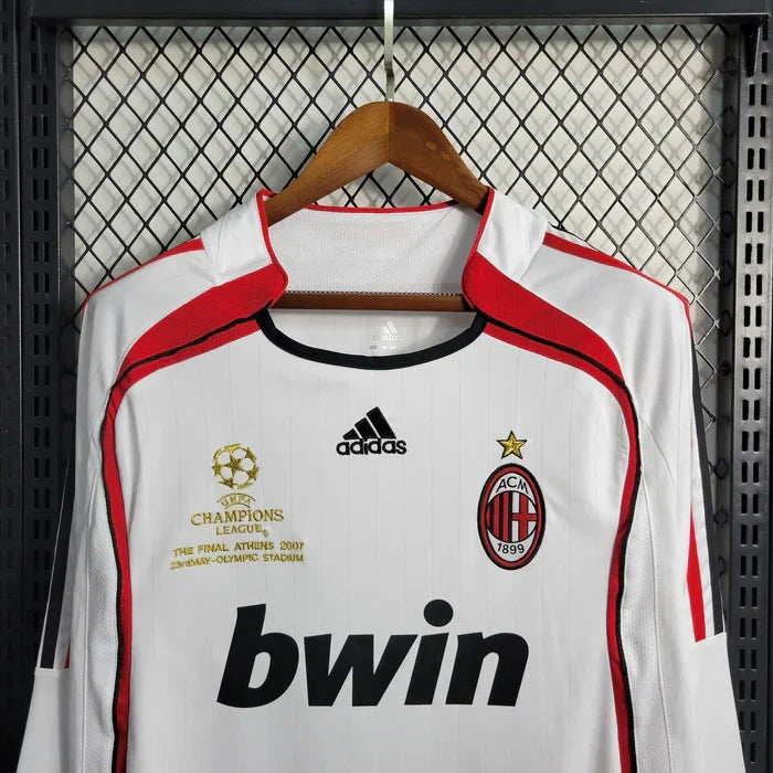 2006/2007 Retro AC Milan Away Jersey Long Sleeve