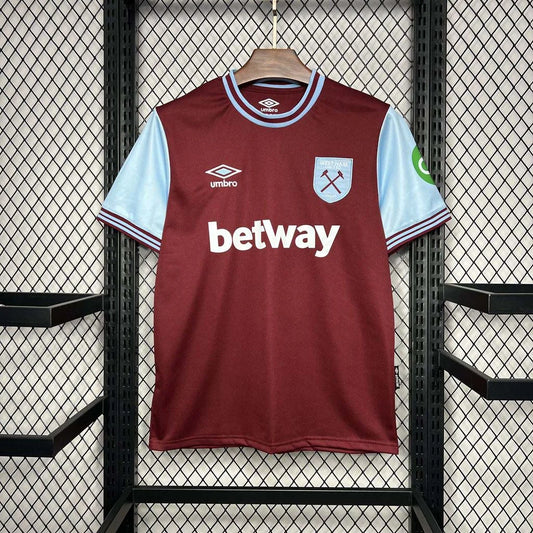 Kit casa West Ham United 2024-2025