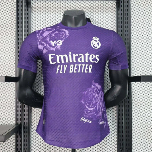 Real Madrid x Y3 4e maillot 2024/2025 violet