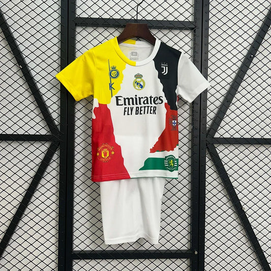 Maillot Édition Limitée Ronaldo 7 Pour Enfants Toutes Équipes