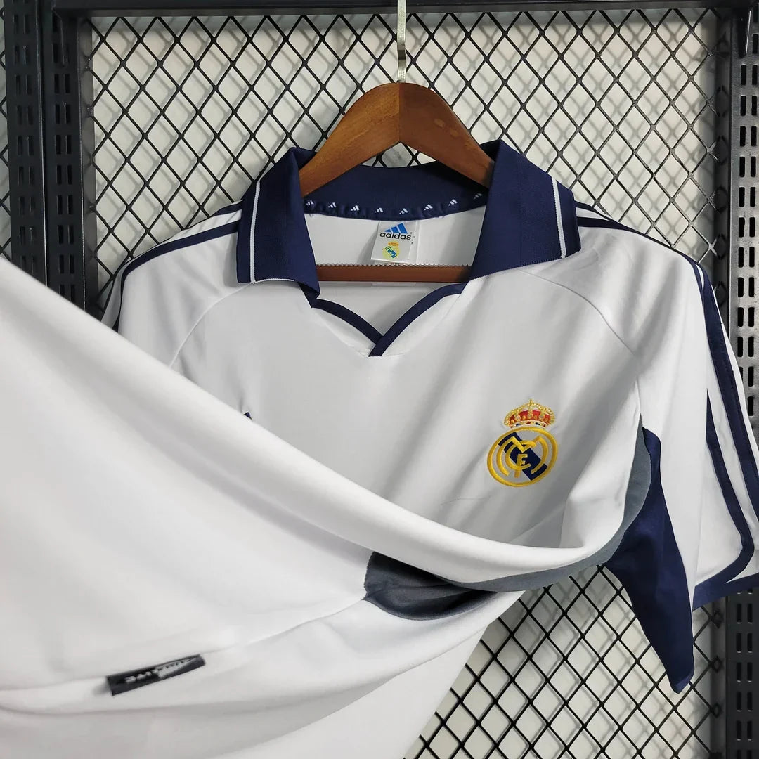 2000/2001 Retro Real Madrid Home Jersey