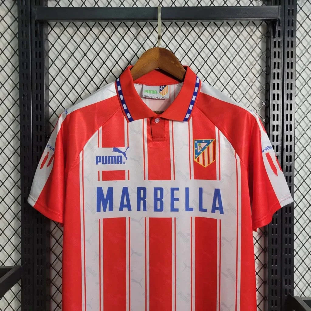 Maillot Domicile Rétro Atletico Madrid 1995-1996